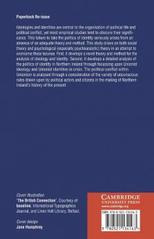 Identity Ideology and Conflict