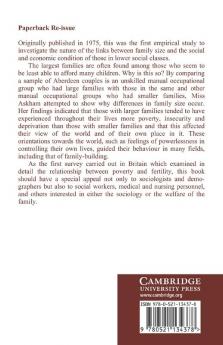 Fertility and Deprivation