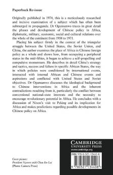 China's Policy in Africa 1958 71