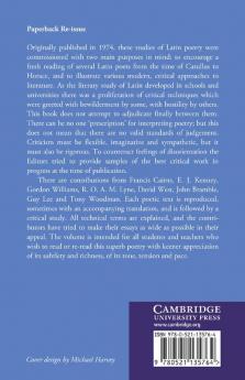 Quality and Pleasure in Latin Poetry