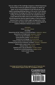 The Cambridge Companion to British Romanticism