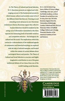 The Theory of Cultural and Social Selection