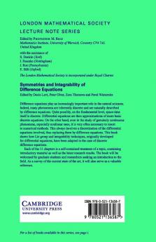 Symmetries and Integrability of Difference Equations