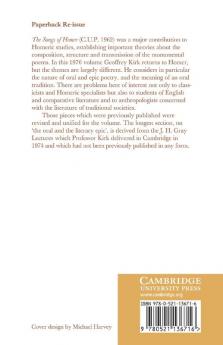 Homer and the Oral Tradition