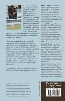 Design and Analysis of Long-Term Ecological Monitoring Studies. Edited by Robert A. Gitzen ... [Et Al.]