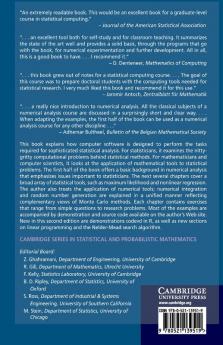 Numerical Methods of Statistics