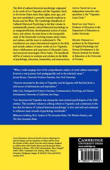 The Cambridge Handbook of Cultural-Historical Psychology