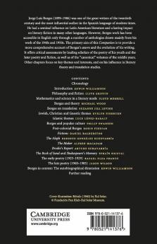 The Cambridge Companion to Jorge Luis Borges