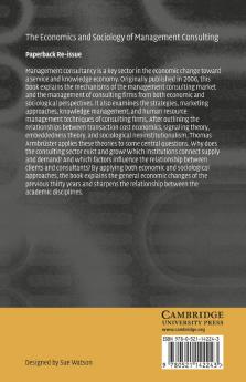 The Economics and Sociology of Management Consulting