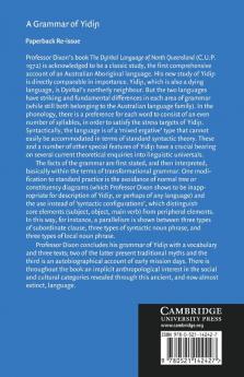 A Grammar of Yidin
