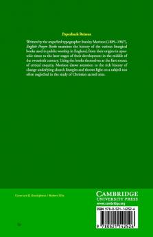 English Prayer Books