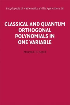 Classical and Quantum Orthogonal Polynomials in One Variable