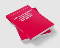 Classical and Quantum Orthogonal Polynomials in One Variable
