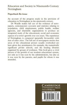 Education and Society in Nineteenth-Century Nottingham