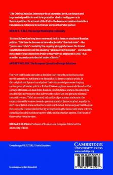 The Crisis of Russian Democracy