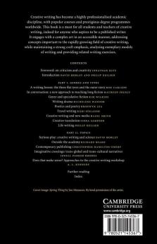 The Cambridge Companion to Creative Writing
