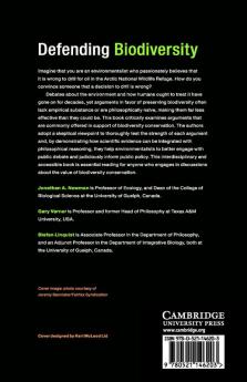 Defending Biodiversity