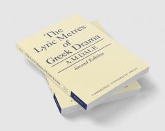 Lyric Metres of Greek Drama