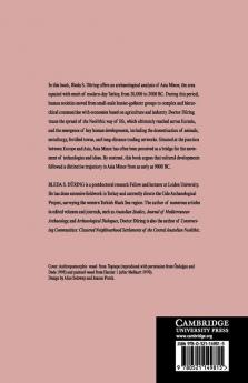 The Prehistory of Asia Minor