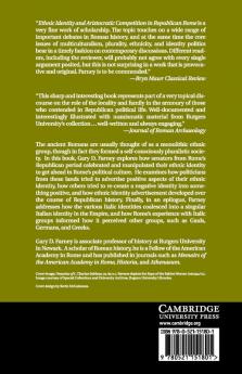Ethnic Identity and Aristocratic Competition in Republican Rome