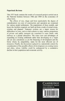 The Structure Size and Costs of Urban Settlements