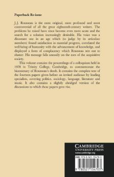 Rousseau After 200 Years