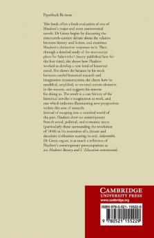 Flaubert and the Historical Novel