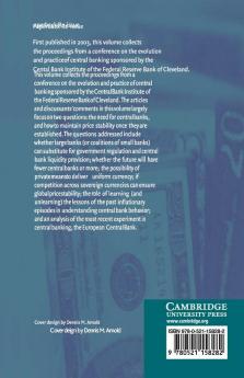 Evolution and Procedures in Central Banking