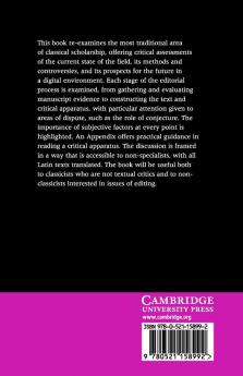 Texts Editors and Readers