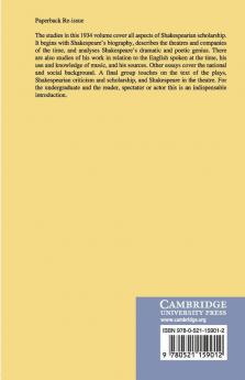 A Companion to Shakespeare Studies