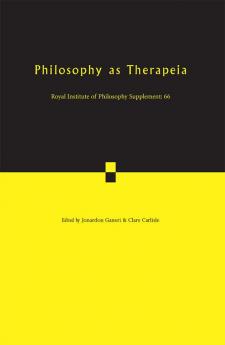 Philosophy as Therapeia