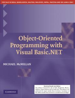 Object-Oriented Programming with Visual Basic.Net