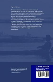 The Role of Customary Law in Sustainable Development