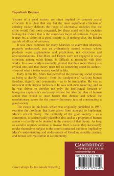 Marxism and the Good Society