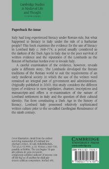 Literacy in Lombard Italy C.568 774
