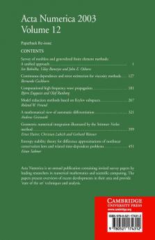 ACTA Numerica 2003