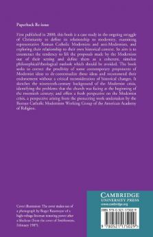 Catholicism Contending with Modernity