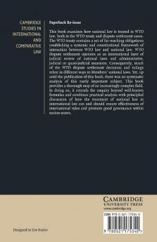 National Law in Wto Law