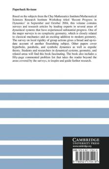 Dynamics Ergodic Theory and Geometry
