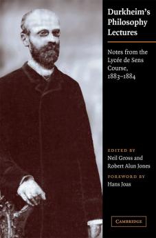 Durkheim's Philosophy Lectures