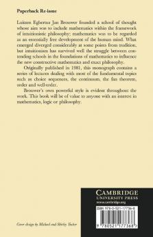 Brouwer's Cambridge Lectures on Intuitionism
