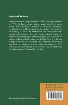 Fiscal Aspects of European Monetary Integration
