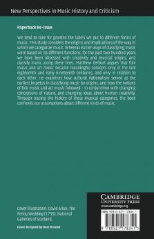 The Invention of 'Folk Music' and 'Art Music'