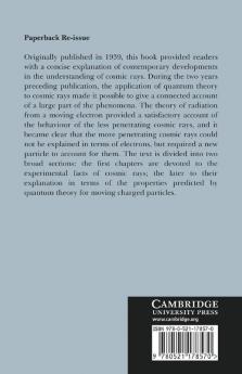 Cosmic Rays and Mesotrons