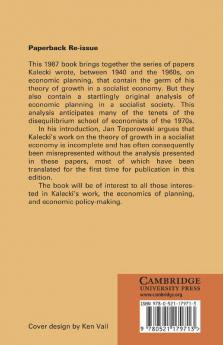Selected Essays on Economic Planning