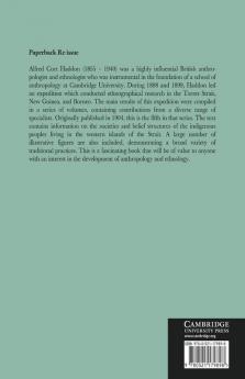 Reports of the Cambridge Anthropological Expedition to Torres Straits