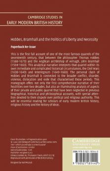 Hobbes Bramhall and the Politics of Liberty and Necessity