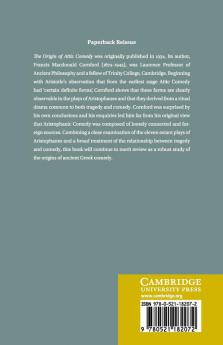 The Origin of Attic Comedy