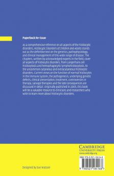 Histiocytic Disorders of Children and Adults