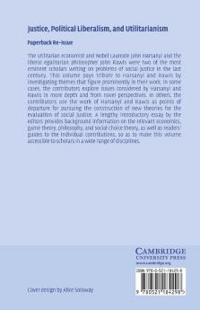 Justice Political Liberalism and Utilitarianism